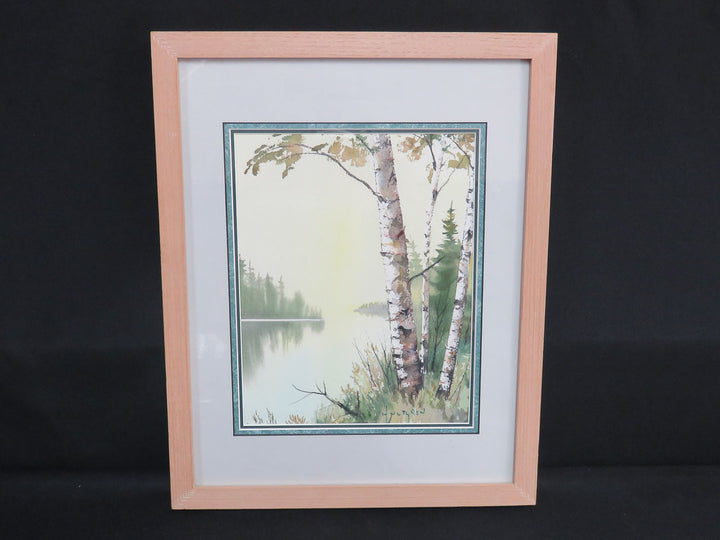 Original Watercolor, "Mule Lake Bay"