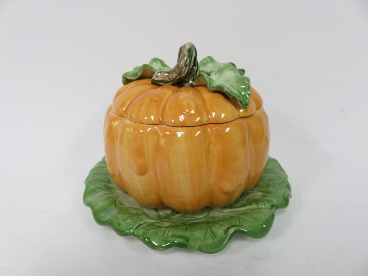 Vintage Fitz & Floyd Covered Soup Bowls