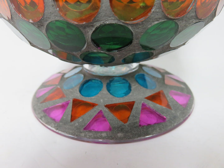 Mosaic Hurricane Vase