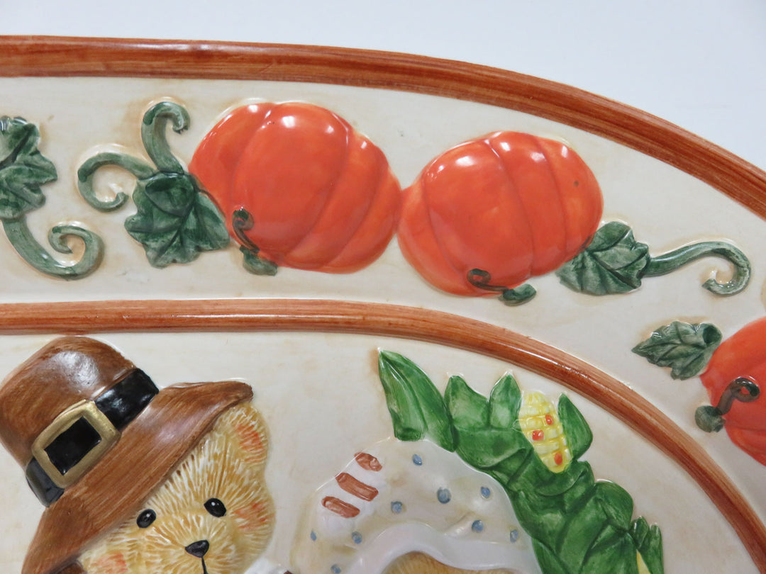 Vintage Enesco Thanksgiving Platter