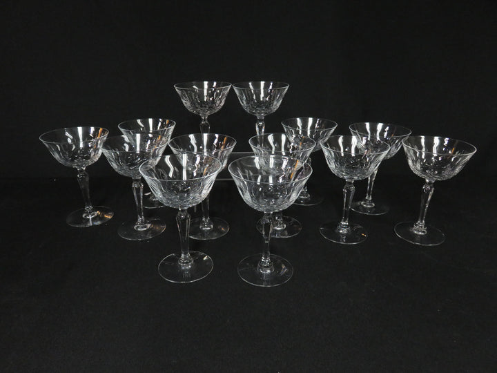 Tiffin Champagne Coupes