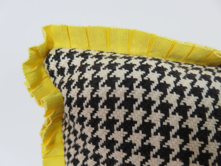 Contemporary Needlepoint Throw Pillow