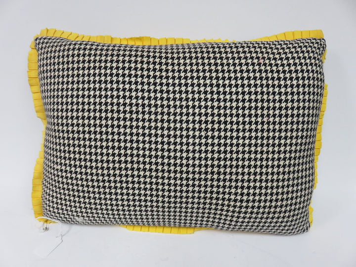 Contemporary Needlepoint Throw Pillow