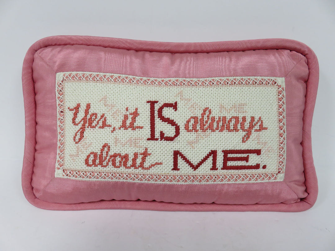 Pink Throw Pillow