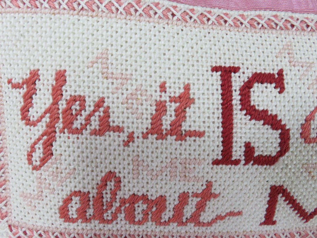 Pink Throw Pillow