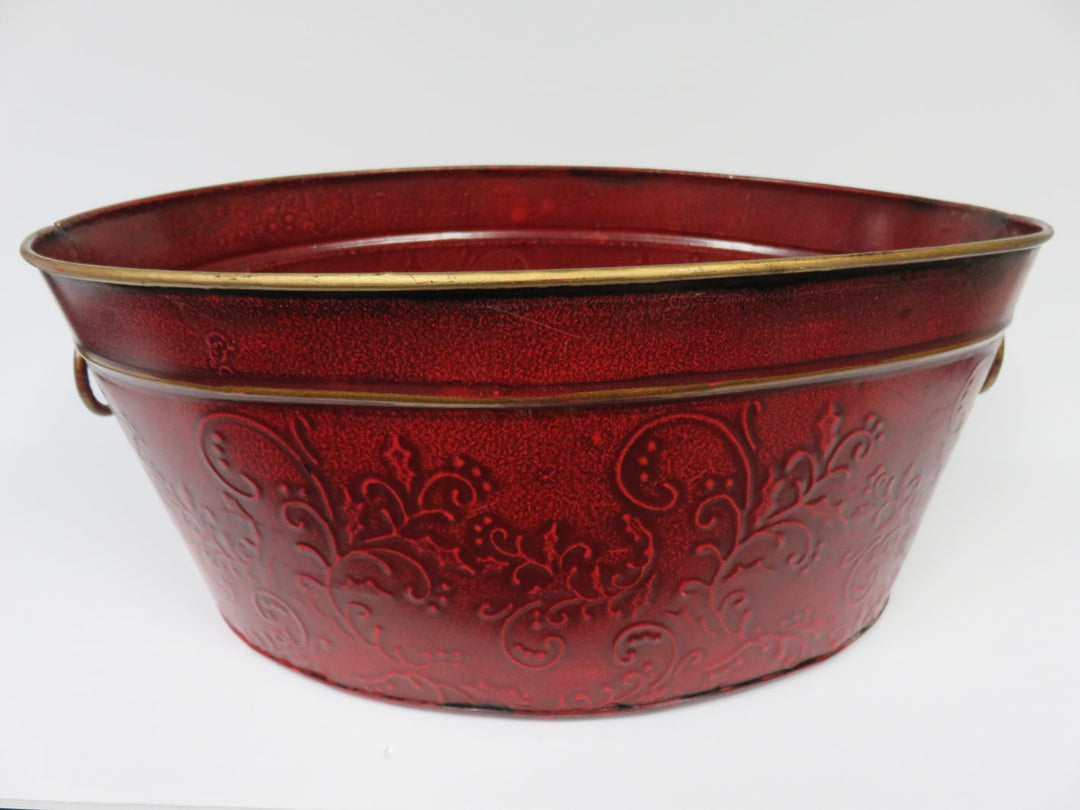 Holiday Tin Tub