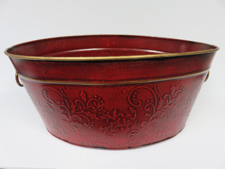 Holiday Tin Tub
