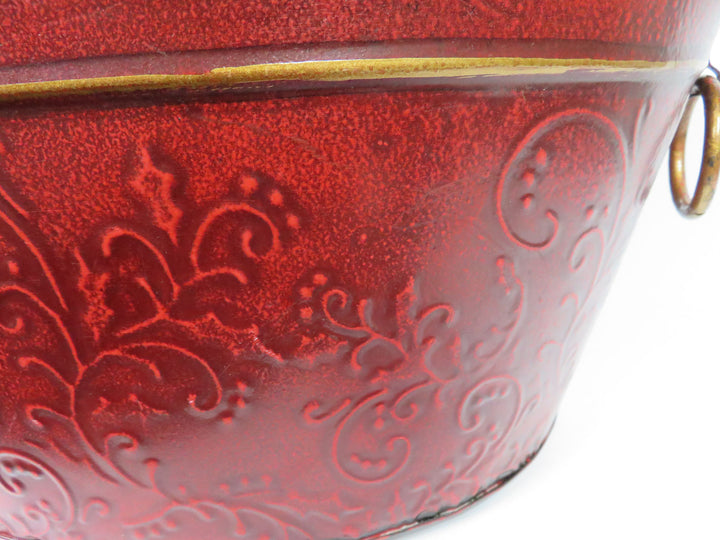 Holiday Tin Tub
