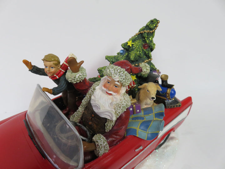 "Santa Joy Ride" Musical Figurine