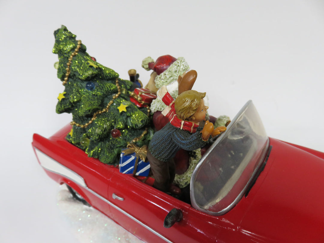 "Santa Joy Ride" Musical Figurine