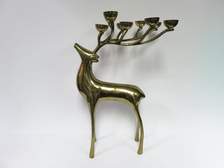 Pottery Barn Reindeer Candle Holder