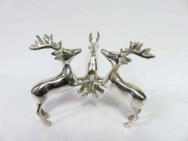 Silver Dancing Reindeer