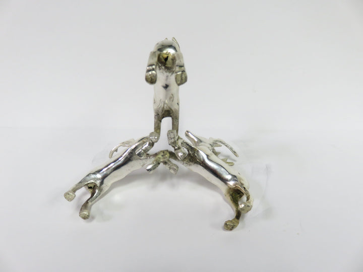 Silver Dancing Reindeer