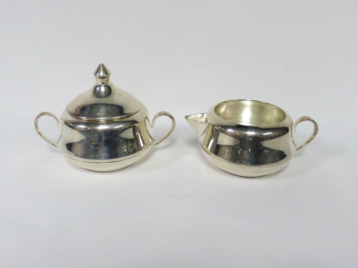 Silverplated Cream & Sugar Set