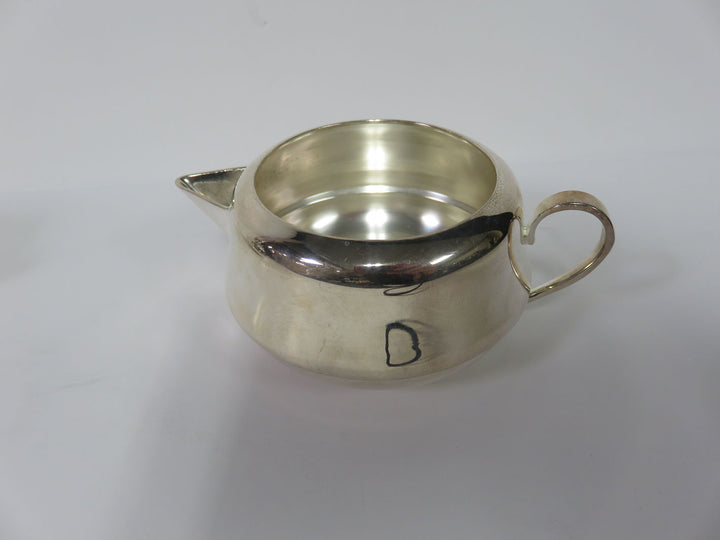 Silverplated Cream & Sugar Set