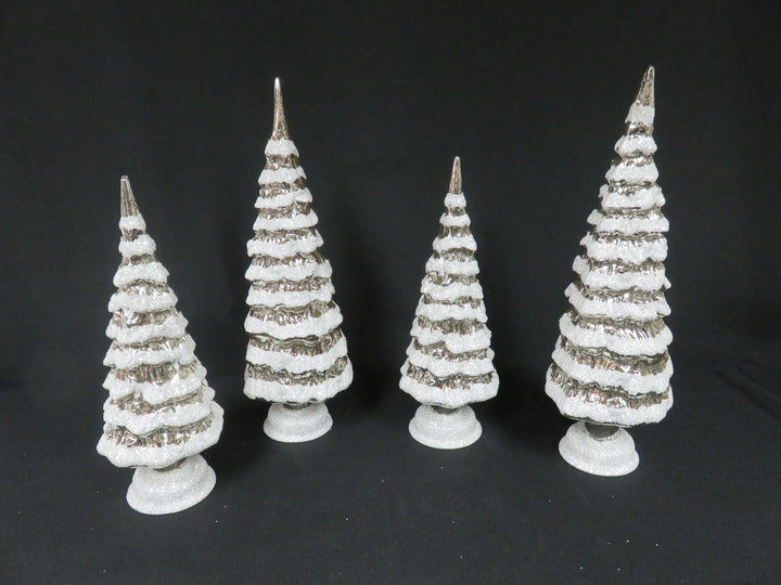 Illuminated Glass Trees