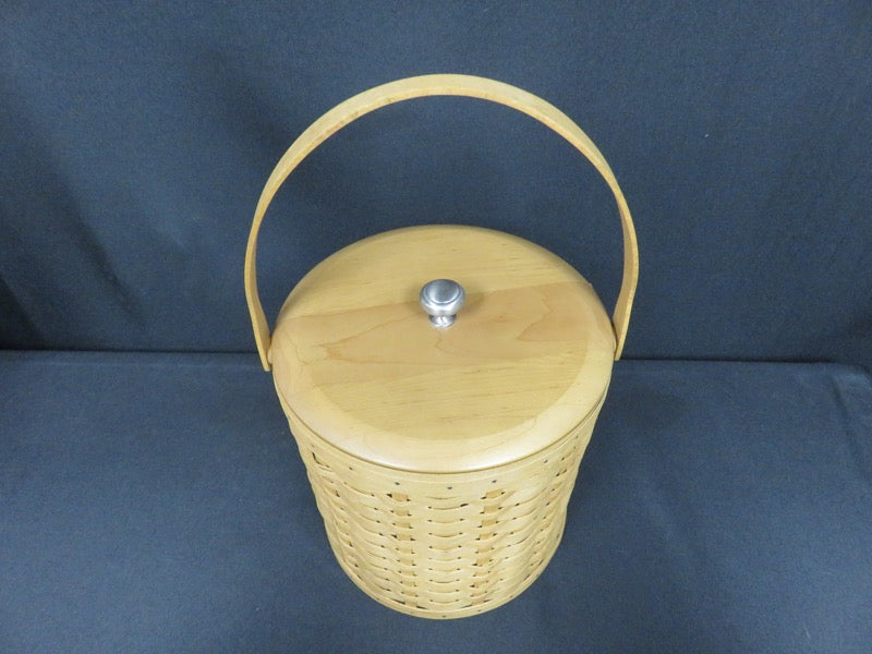 Longaberger Ice Bucket Basket