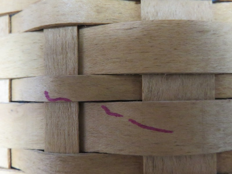 Longaberger Ice Bucket Basket