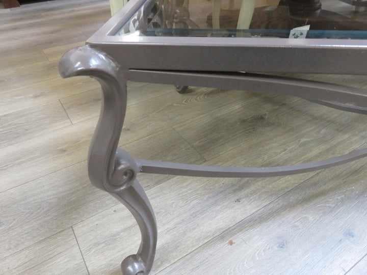 Iron & Glass Coffee Table