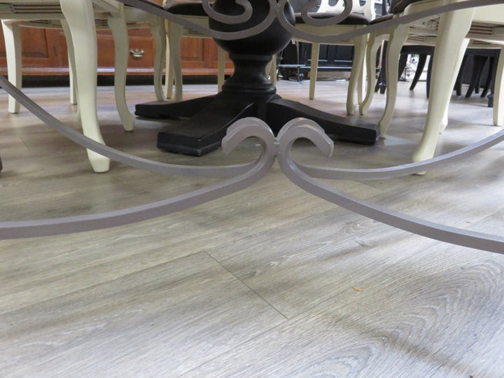 Iron & Glass Coffee Table