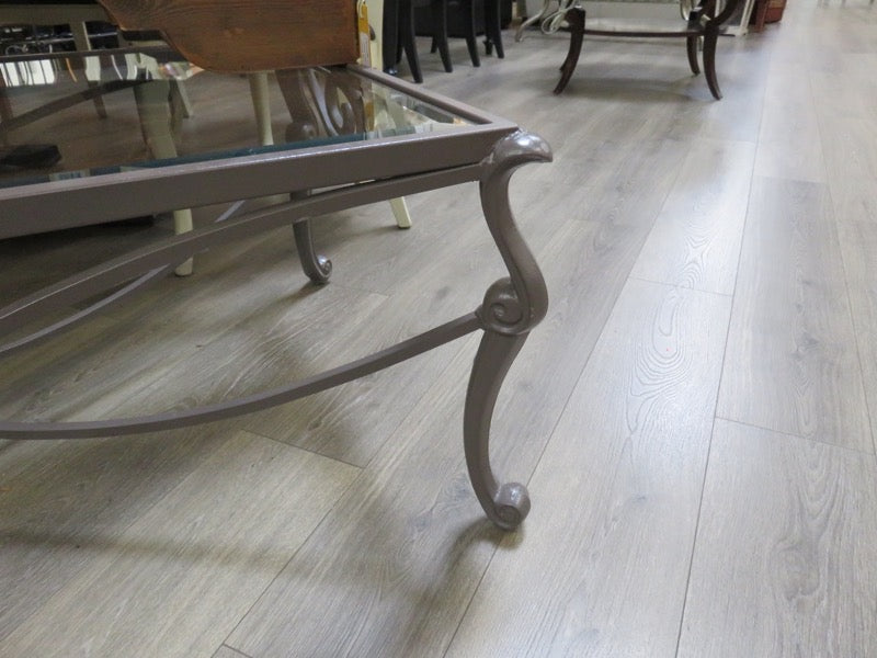 Iron & Glass Coffee Table