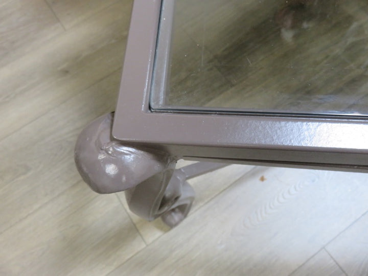 Iron & Glass Coffee Table