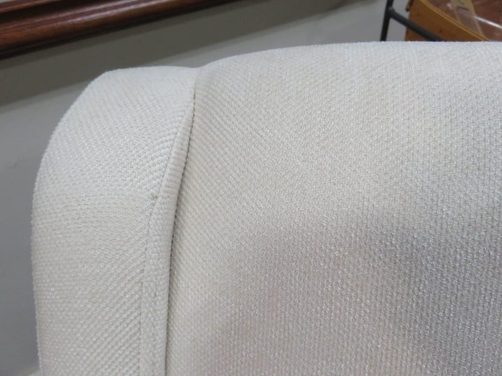 Cream Upolstered Arm Chair