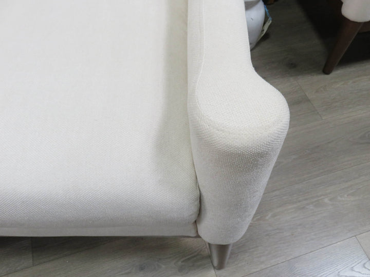 Cream Upolstered Arm Chair