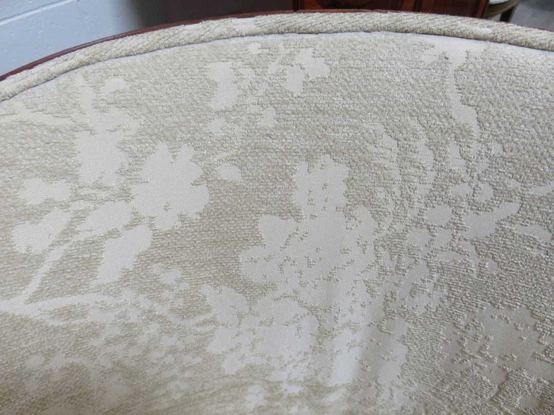 Upholstered Barrel Chair