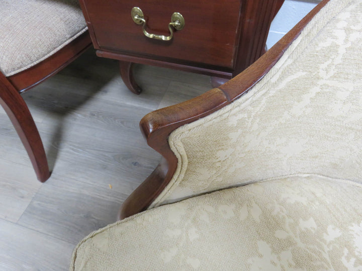 Upholstered Barrel Chair