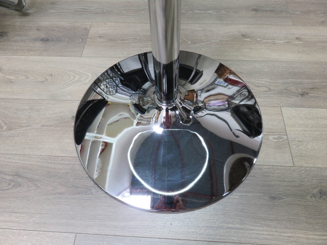 Round Glass Topped Table