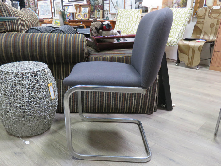 Pair of Modern Cantilever Chairs