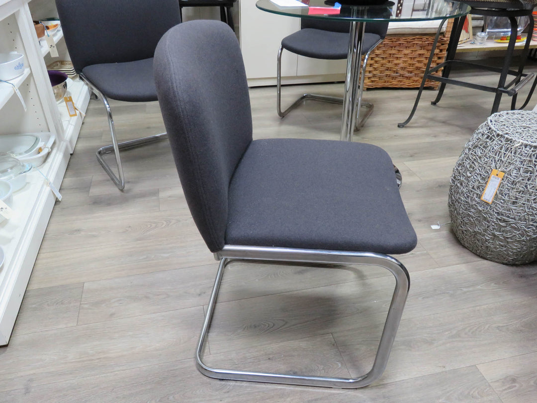 Pair of Modern Cantilever Chairs