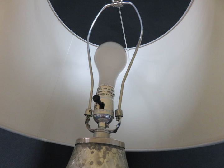 Mercury Glass Lamp