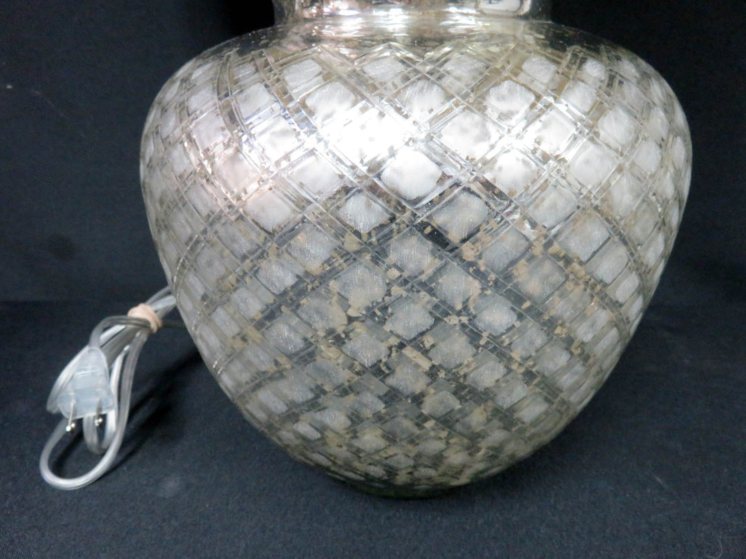 Mercury Glass Lamp