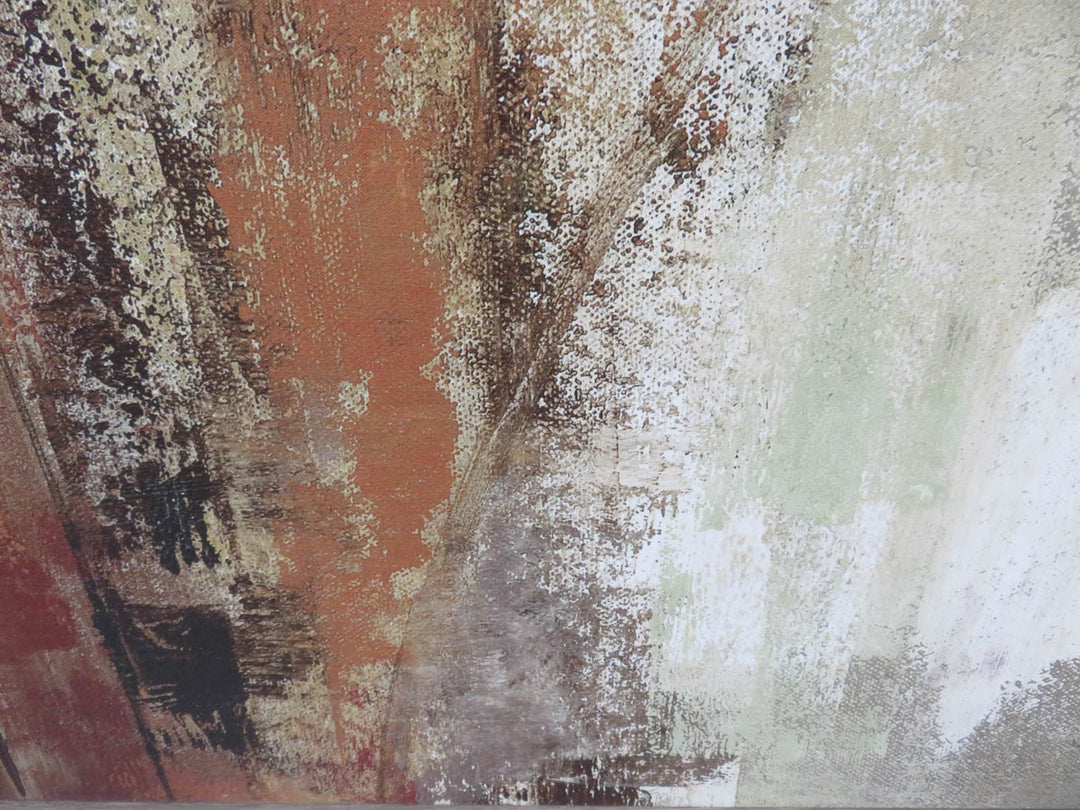 Earth Tone Print on Canvas