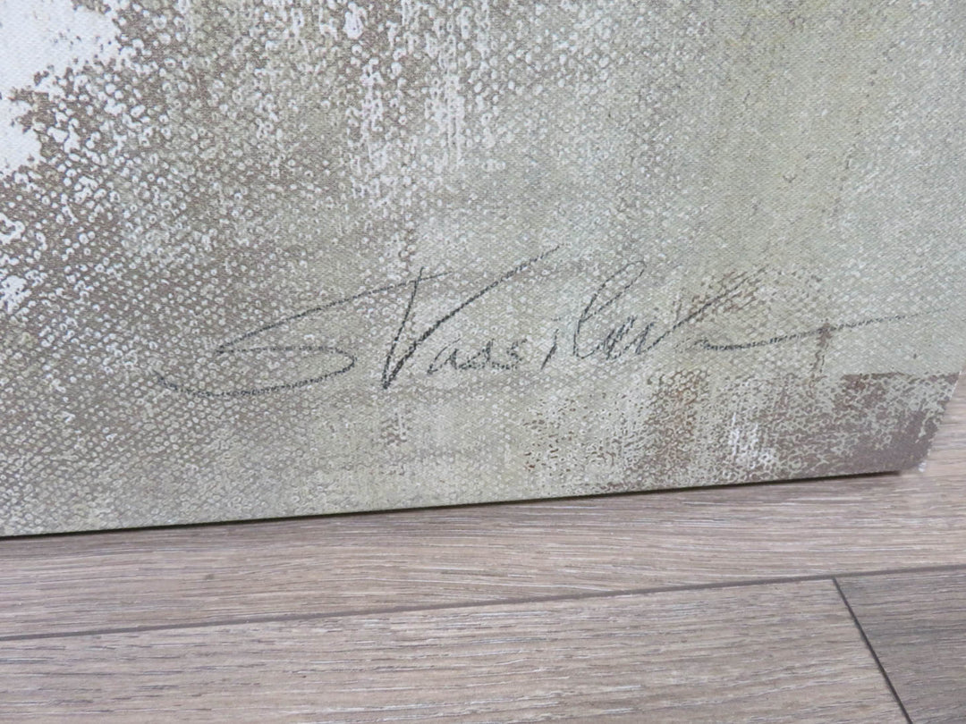 Earth Tone Print on Canvas