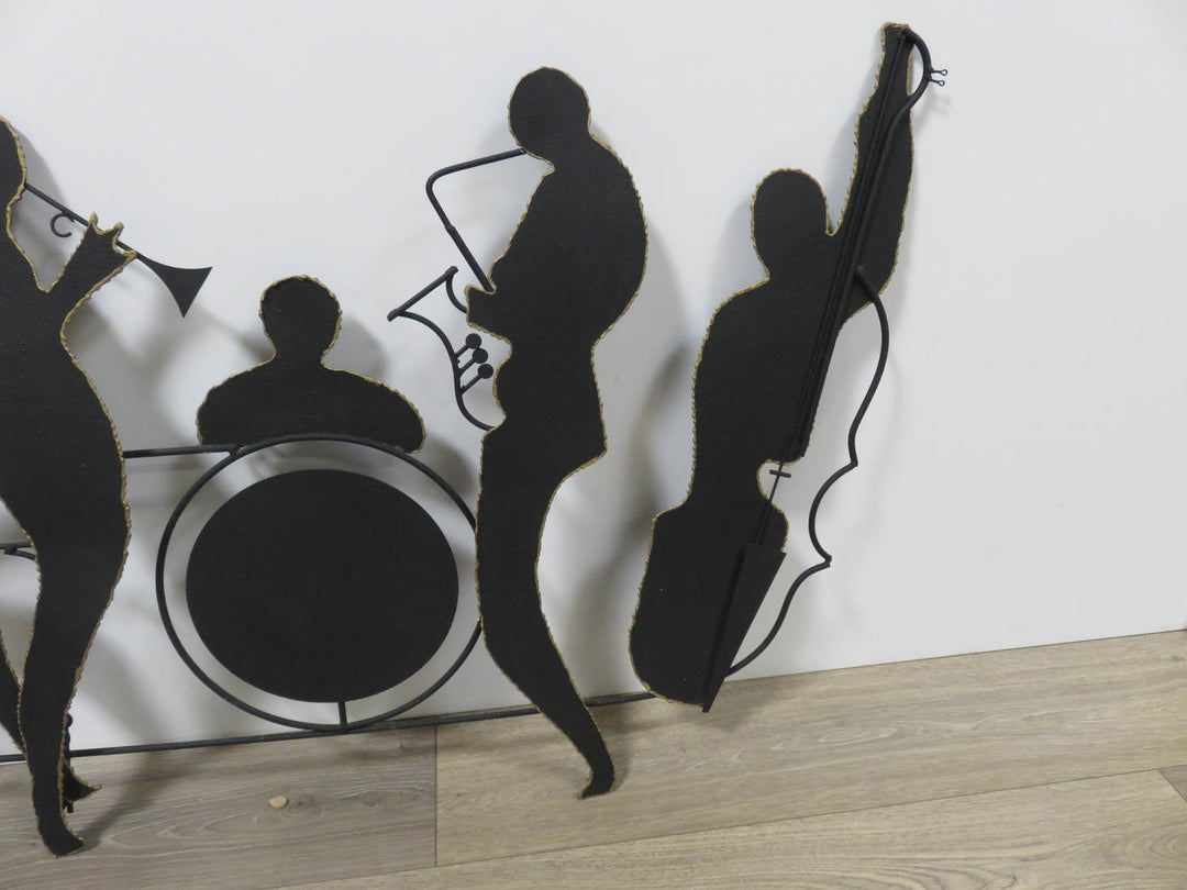 Musician Jazz  Quintet Wall Sculpture