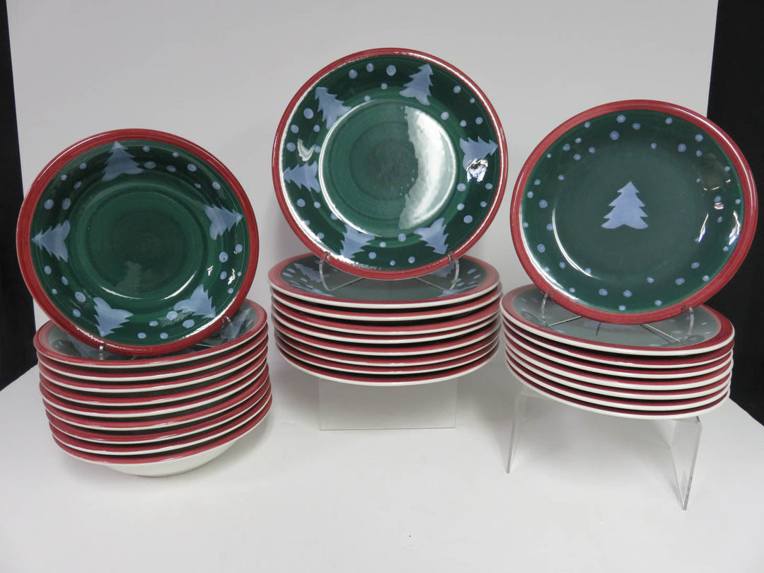 Italian Christmas Dish Set