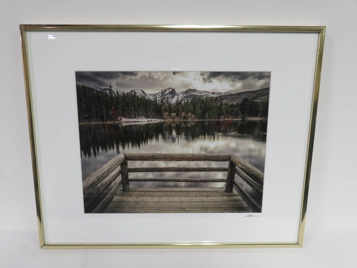 Alpine Lake Photograph