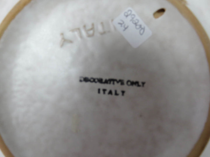 Italian Decorative Winter Plate