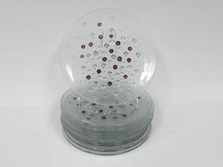 Dansk Confetti Glass Plates