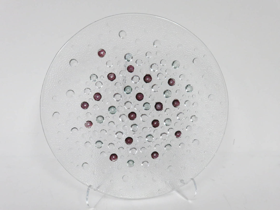 Dansk Confetti Glass Plates