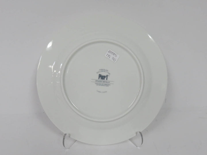 Pier 1 "Opulent Metallic" Plates