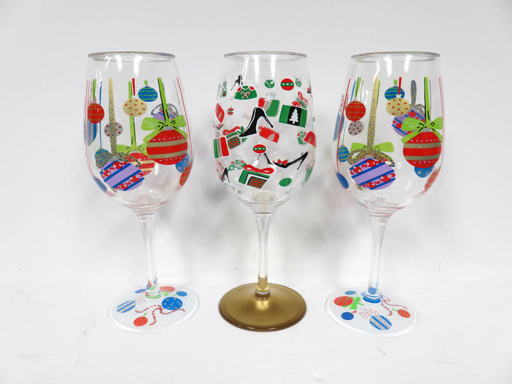 Lolita Painted Acrylic Goblets