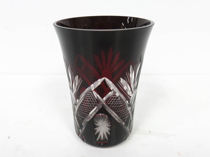 Bohemian Pitcher and Glasses