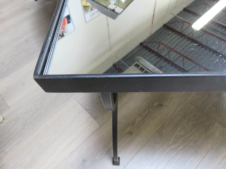 Black Iron Side Table