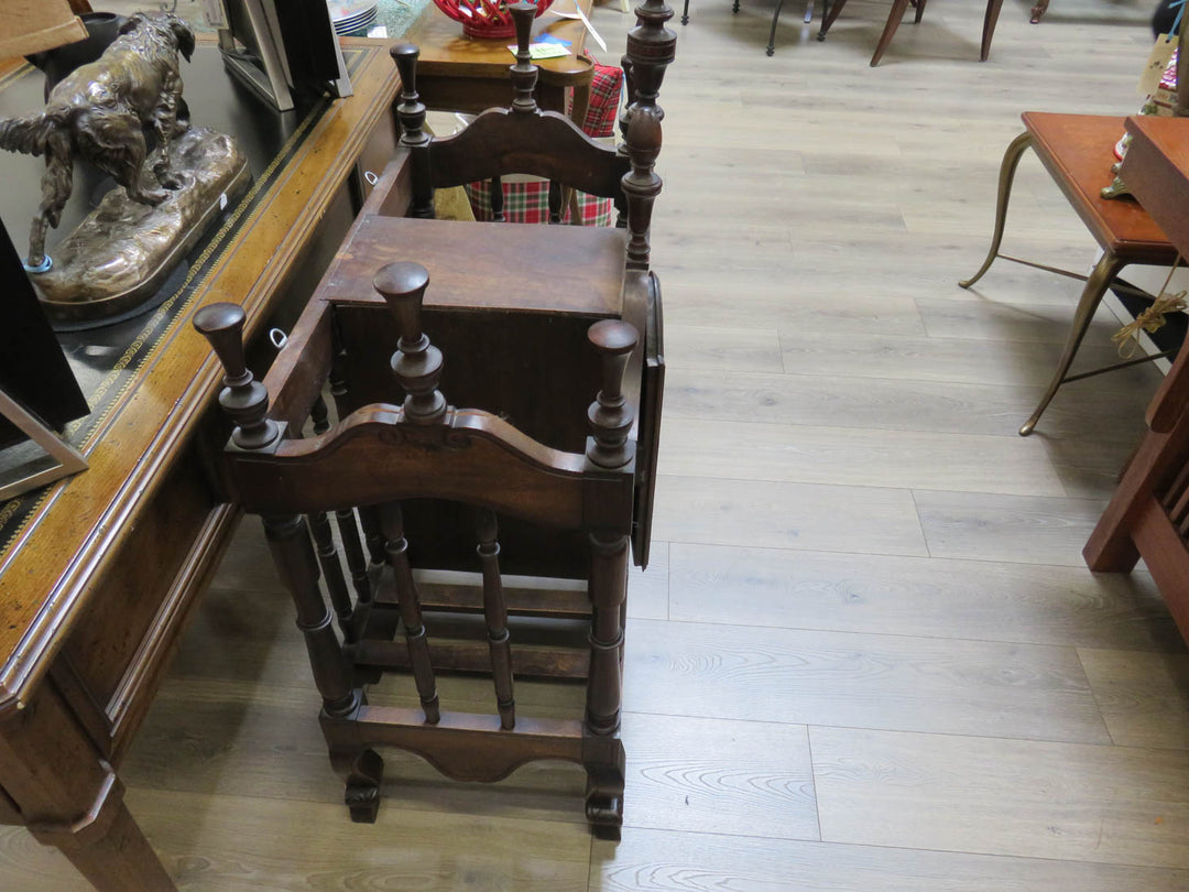 Antique Walnut Panetiere