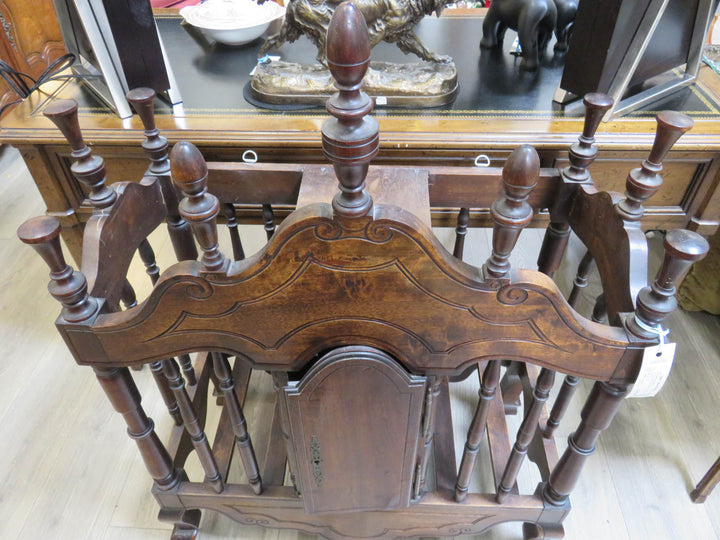 Antique Walnut Panetiere