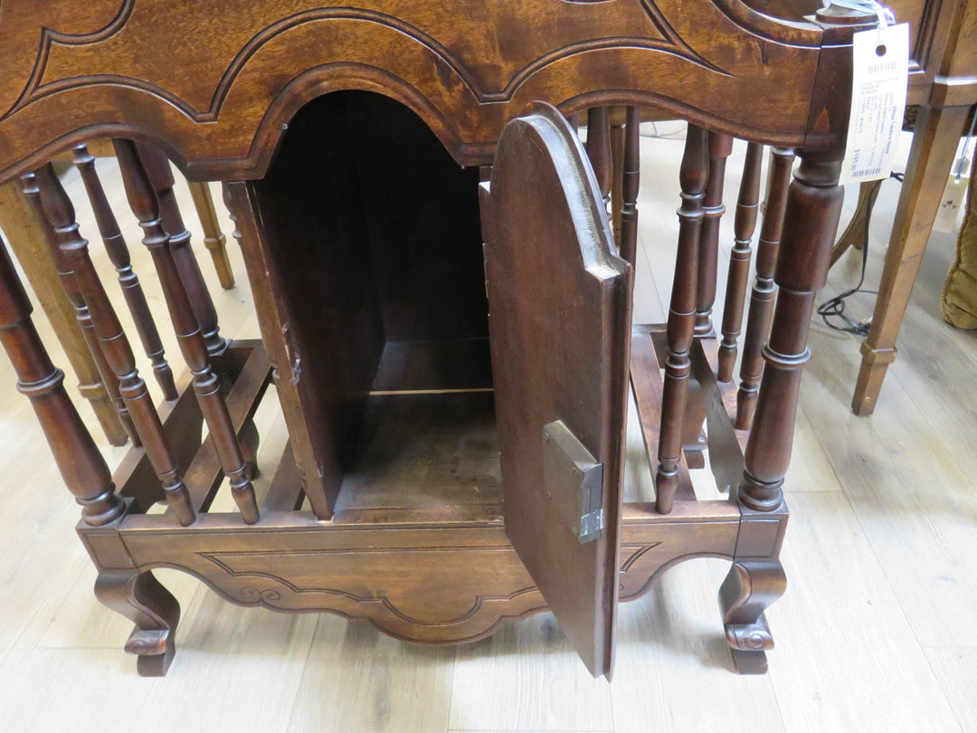 Antique Walnut Panetiere